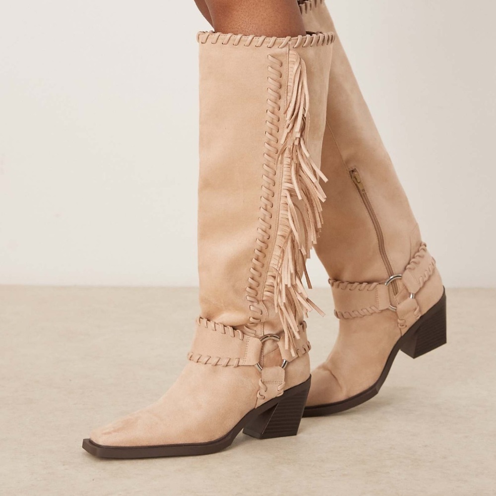 Fringe Tan Women's Boots